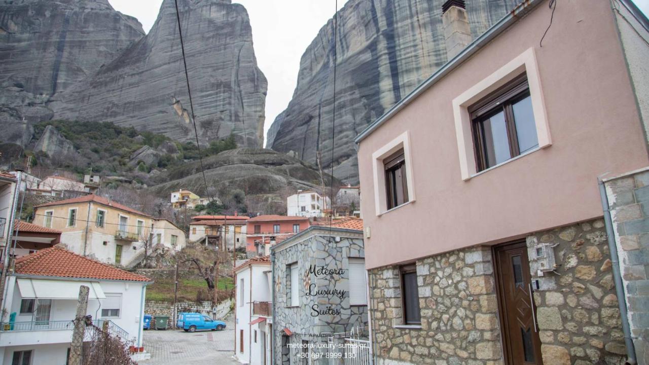 Historic Luxury House In The Heart Of Meteora Villa Kalampaka Exteriör bild